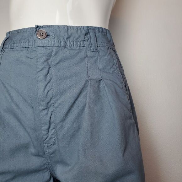 Vintage 80s Prime Cut Slate Blue Trousers - Picture 8 of 11